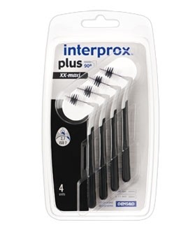 Interprox Plus XX-Maxi (zwart) 0.94 mm 4 stuks