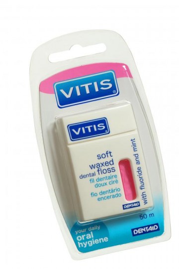 Vitis Floss Expanding Soft, Waxed, Mint