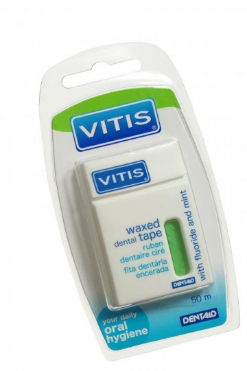 Vitis Tape Waxed, Fluoride en Mint